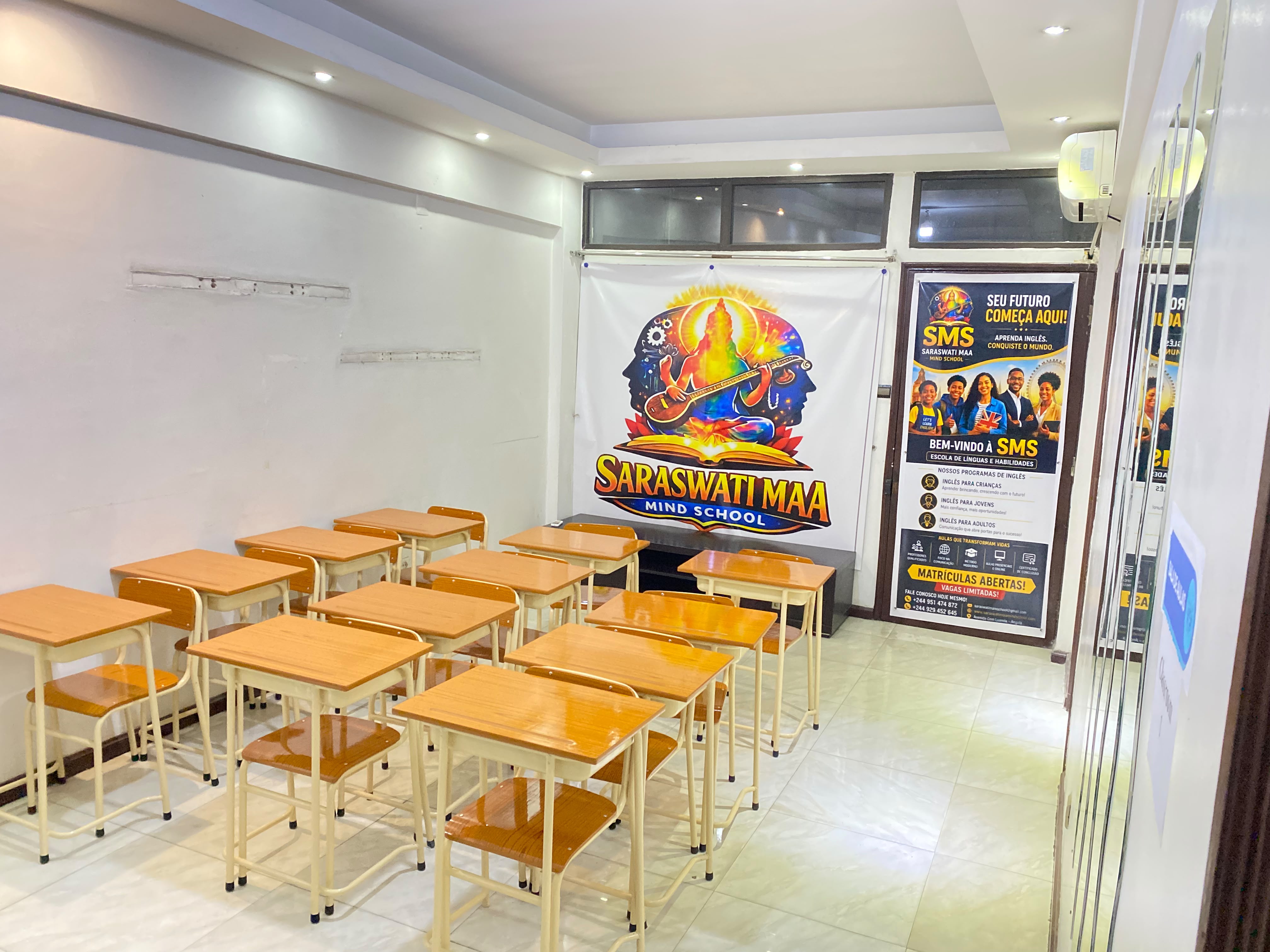 Sala de aula da S.M.S